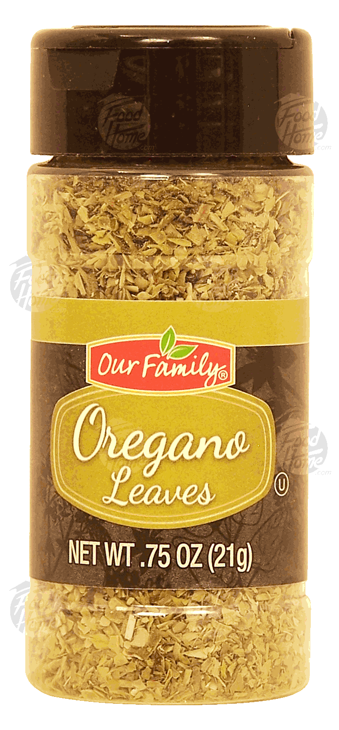 Our Family  oregano leaves Full-Size Picture